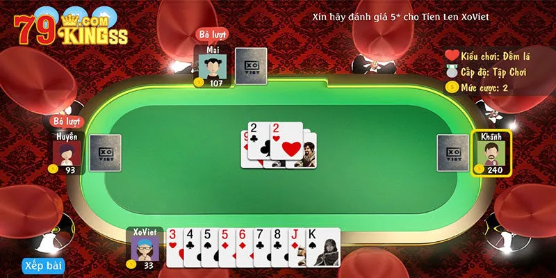 Kiến thức căn bản game bài Tiến Lên miền Nam